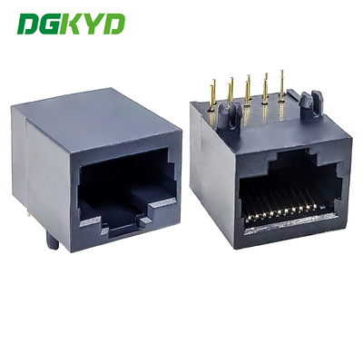 DGKYD5621K1111IWA1DY4 RJ45 interface 10P10C connector plastic lightless communication interface direct insertion