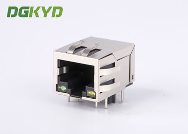 Network PoE RJ45 Magnetics Jack Port With 10/100M Ethernet Transformer