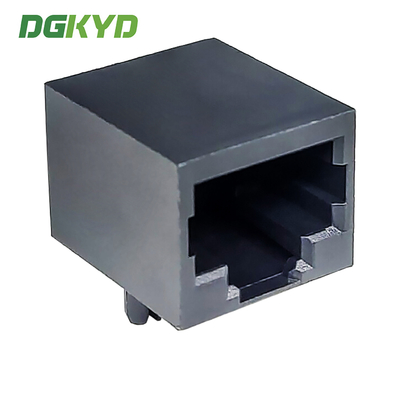 RJ45 Single Port Connector 1X1 10P8C Light Free All Plastic Gold-plated 6u DGKYD56211118IWA1DY4