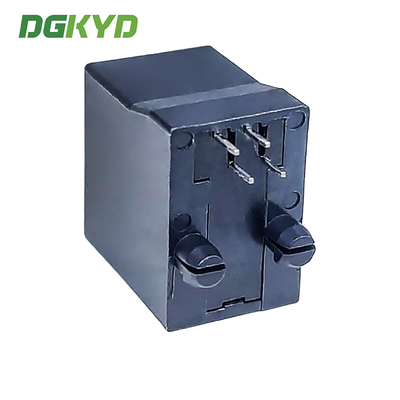 RJ11 Ethernet Port Connector 5228 4P4C Ear Less All Plastic DGKYD52281144IWA1DB4078