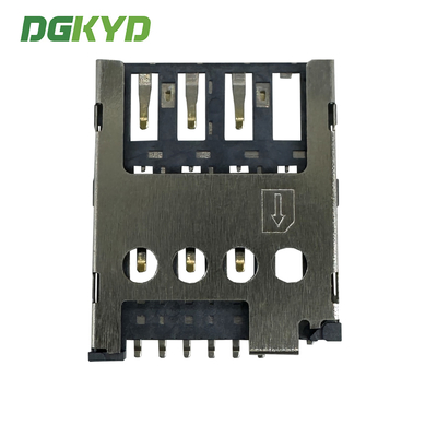 MICRO SIM Card Slot Drawer Style Card Slot Interface 1.45H 8P Telephone Card Slot DGKYDSIM145H8A6A2Y3WS286