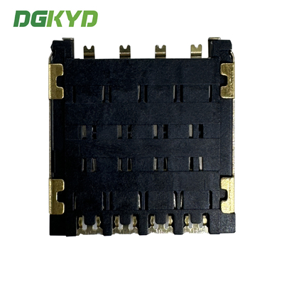 Micro Card Holder SIM Drawer Style 1.5H 8P Telephone Card Holder TF SIM CONNECTOR DGKYDSIM15H8A6A2Y3WSC286