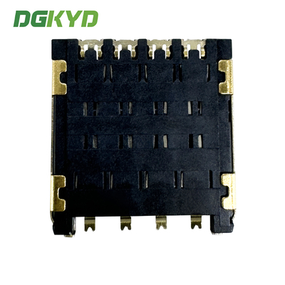 Micro Card Holder SIM Drawer Style 1.5H 8P Telephone Card Holder TF SIM CONNECTOR DGKYDSIM15H8A6A2Y3WSC286