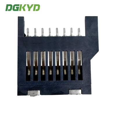 T-FLASH Simple All Plastic Card Holder 1.9H 8P Telephone Card Holder DGKYDTF19H8A6A2WWS286