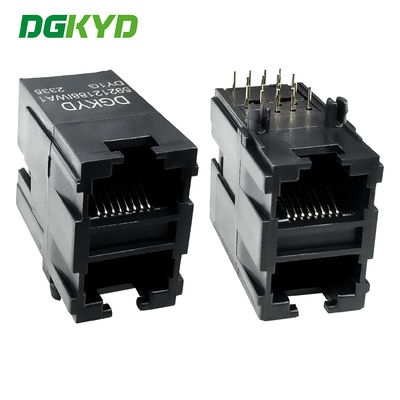 RJ45 Network Port 2X1 Stacked