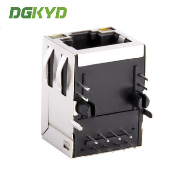 RJ45 network port socket with built-in 100Mbps integrated transformer and light DGKYD211B002FD2A4D