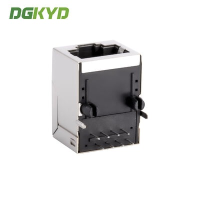 RJ45 Ethernet port connector without transformer, no light, shielded, no shrapnel, industrial Ethernet port DGKYD211B035GWA4D