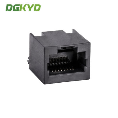 RJ45 vertical network interface 8P8C all plastic network socket DGKYD52T1188IWA1DY1008
