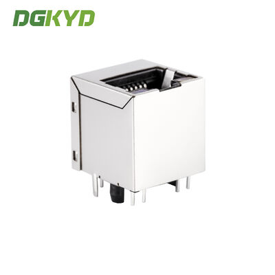 100Mbps RJ45 Connector 180-Degree Vertical Ethernet Port with PoE Direct Insertion DGKYD511B205AC1A8DP