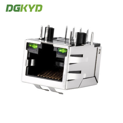 100Mbps Single Port RJ45 Connector with Integrated Filter RJ45 Jack for Industrial PCB Network Interface