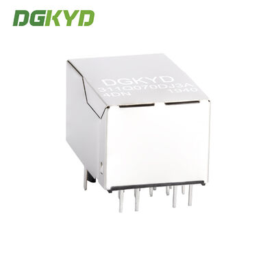 8P8C Gigabit RJ45 Connector with Integrated Transformer RJ45 Jack for 10/100/1000 Base-T Ethernet