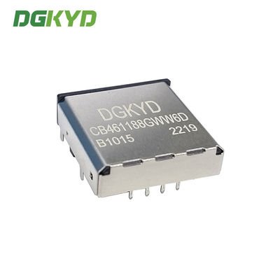 DGKYDCB461188GWW6DB1075 Submersible RJ45 Connector Ultra Thin Interface LCP Material Without Filter 8P8C SMT