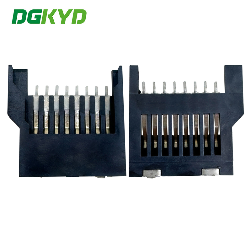 T-FLASH Simple All Plastic Card Holder 1.9H 8P Telephone Card Holder DGKYDTF19H8A6A2WWS286