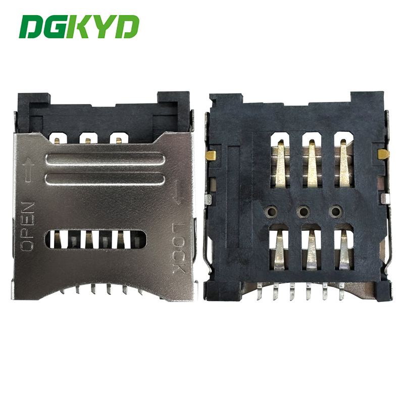 MICRO-SIM Card Holder Flip Top 1.80H Telephone Card Holder DGKYDSIM15H6A6A2Y3WSG286