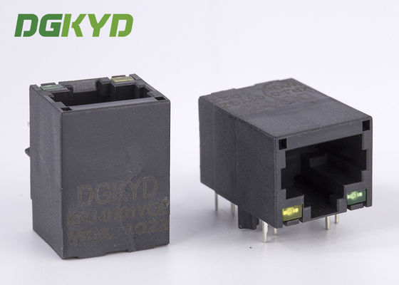 IEEE802.3u 10/100 НИЗКОПРОБНЫЙ соединитель сети RJ45 модульный с силой над локальными сетями