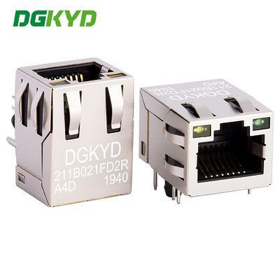 Коннектор RJ45 TAB-UP 100Mbps фильтрационный интерфейс сетевой разъем DGKYD211B021FD2RA4D