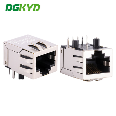 1000BASE Гигабитный интерфейс RJ45 соединитель RJ45 сетевой разъем порта с экраном и без света DGKYD111Q034HWA1D