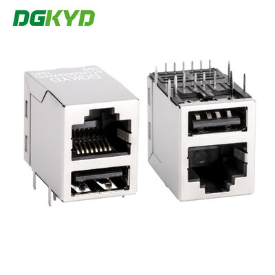 RJ45 с одним разъемом USB 2.0 100 Мбит/с сетевой интерфейс 6U DGKYD611B099GWWD009