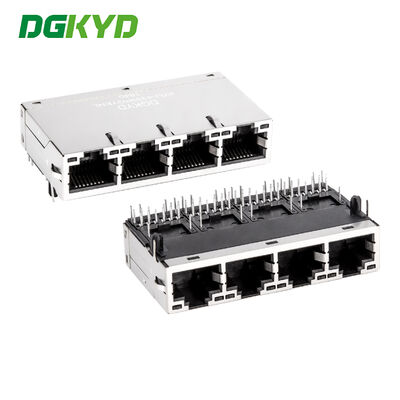 4-портовый модульный разъем Giga Ethernet Rj45, порт промышленной сети 1000 BASE-TX KRJ-4339PGYENL