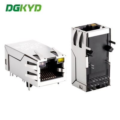 Порт RJ45 Gigabit Ethernet с питанием POE 33 длины с защищенным разъемом KRJ-339KNL