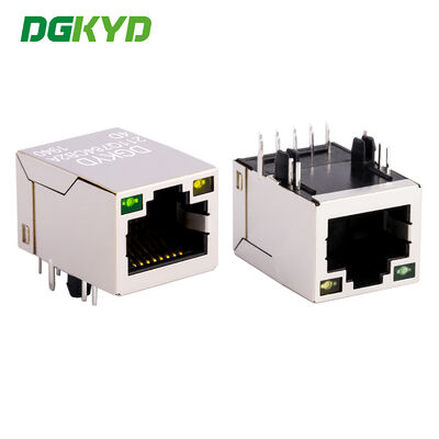 Промышленный гигабитный RJ45 Ethernet-коннектор с встроенным магнитом для высокопроизводительной сети