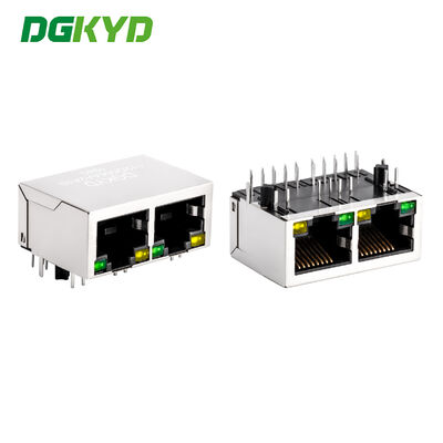Экранированный разъем RJ45 8P8C Gigabit модульный разъем для промышленного сетевого порта