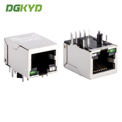 Гигабитный разъем RJ45 с интегрированным трансформатором и фильтром Ethernet RJ45 Jack